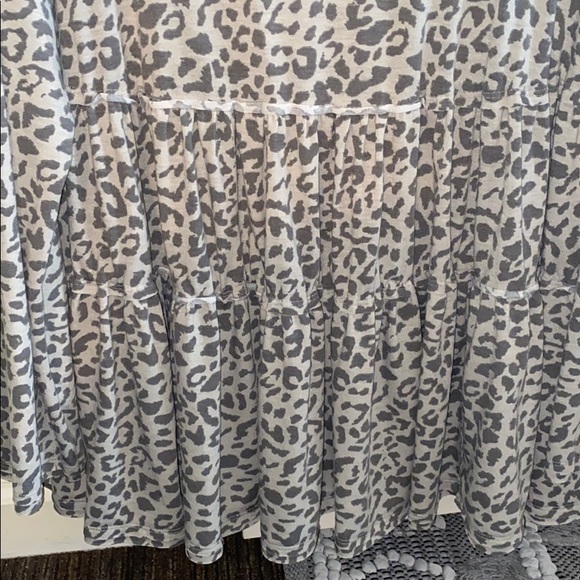 leopard babydoll long sleeve - Picture 7 of 7
